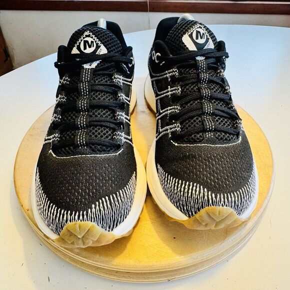 Merrell Womens Moab Flight Black Hiking Shoes Sneakers Size 5.5 - Picture 3 of 8